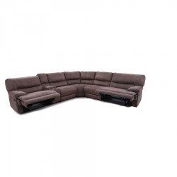 Carlie Large Corner Sofa With Drinks Console